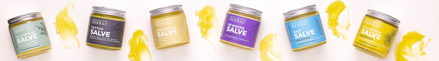 herbal salves for skin collection banner image