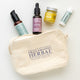 Cute Organic Cotton Zipper Pouch