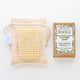 Frankincense and Myrrh Soap 4.5oz Lifestyle Indoor Soap in Bag Texture