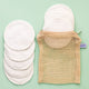 Reusable Cotton Pad For Face Care Organic Cotton & Bamboo Lifestyle Indoor Style 2