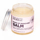 Makeup Remover Balm Open Lid White Background 4oz Jar