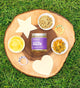 Baby and Mama Belly Care Set Travel Size Newborn Salve 4oz Jar Lifestyle Texture Outdoor