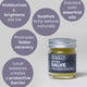 Tattoo, Butter and Salve Gift Set Tattoo Salve 1oz Jar Infographic