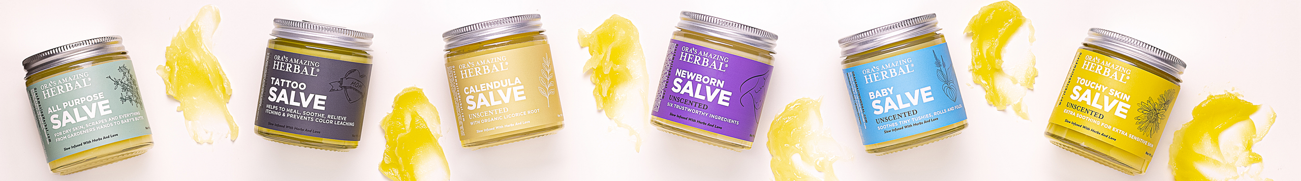 herbal salves for skin collection banner image