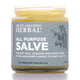 All Purpose Salve White Background 4oz Jar