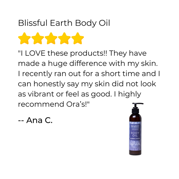Blissful Earth Body Oil Product Review