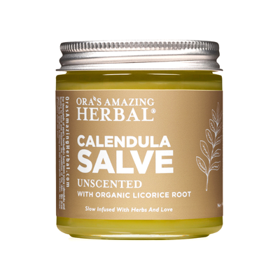 Calendula Cream Salve White Background 4oz