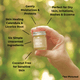 Calendula Salve 1oz Lifestyle Outdoor Human Hand Benefits Infographic