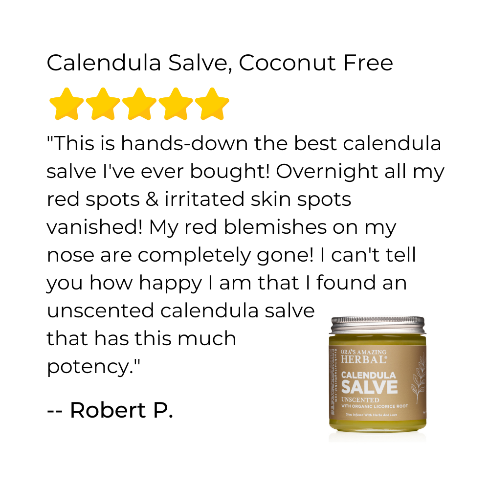 Kostbar Frugtgrøntsager arbejdsløshed Calendula Salve, Coconut-Free Salve with Licorice Root – Ora's Amazing  Herbal