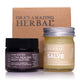 Coconut Free Eczema Cream Salve and Butter Unscented Eczema Care Set 1oz Butter and 1oz Salve White Background with Gift Box