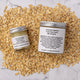 Colloidal Oatmeal Salve 1oz and 4oz Lifestyle Indoor Oatmeal Texture