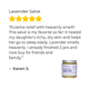 Lavender Salve Product Review