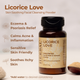 Licorice Love 2.5oz Lifetsyle Indoor Benefits Infographic