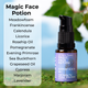 Magic Face Potion 0.5oz Lifestyle Outdoor Ingredients Infographic