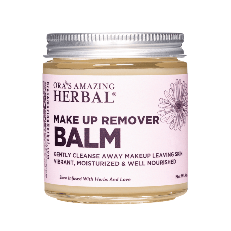 Makeup Remover Balm 4oz Jar White Background