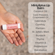 Mintyliptus Lip Balm Ingredients Infographic Lifestyle Hand Held Outdoor