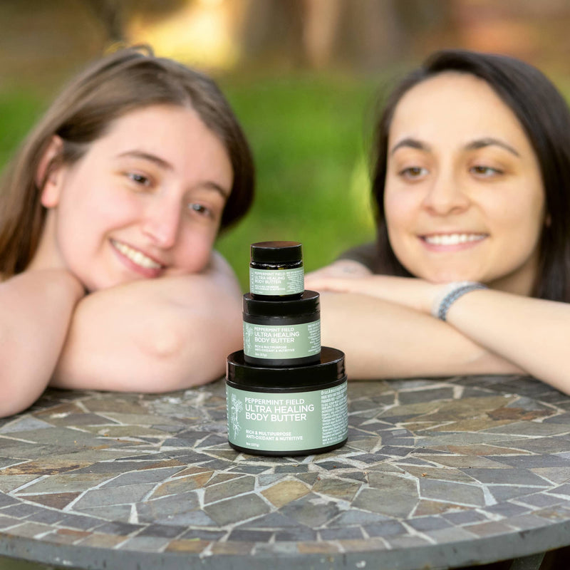 Peppermint Field Body Butter All Sizes Lifestyle Outdoor Human Females Sabrina and Olivia
