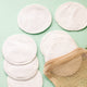 Reusable Cotton Pad For Face Care Organic Cotton & Bamboo Lifestyle Indoor Style 3