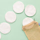 Reusable Makeup Remover Cotton Pads For Face Care Organic Cotton & Bamboo Lifestyle Indoor Style 1