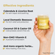 Touchy Skin Salve 4oz Lifestyle Indoor Infographic Effective Ingredients