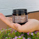 Unscented Body Butter 2oz Lifestyle Outdoor Human Hand Flowers 