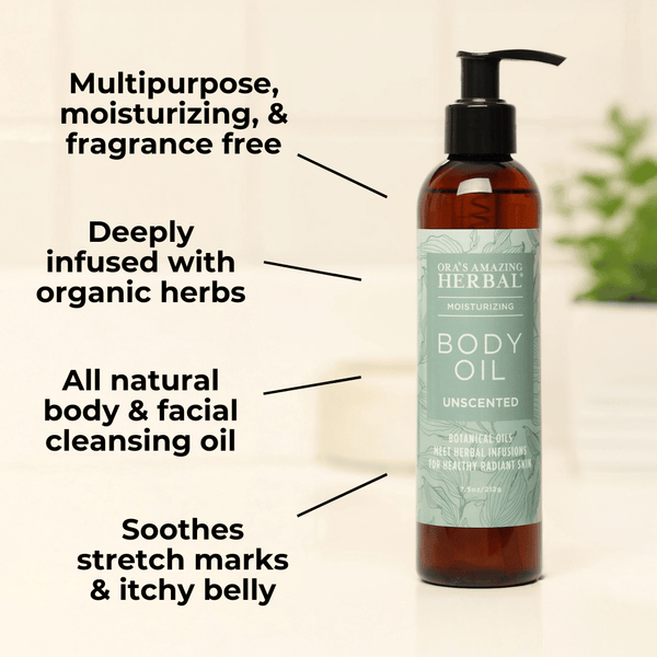 Unscented Body & Facial Cleansing Oil