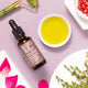 Advanced Nightly Skin Repair Face Oil Serum Lifestyle Indoor Texture Herbs