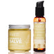 Calendula Cream Salve and Calendula Oil Set White Background