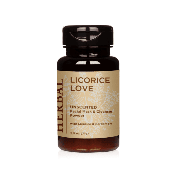 Licorice Love Facial Cleanser White Background 2.5oz Bottle