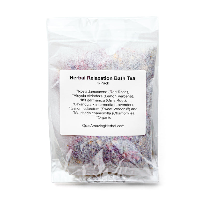 Pro-Choice Luxurious Relaxing Herbal Bath Tea 2 Pack White Backgrund