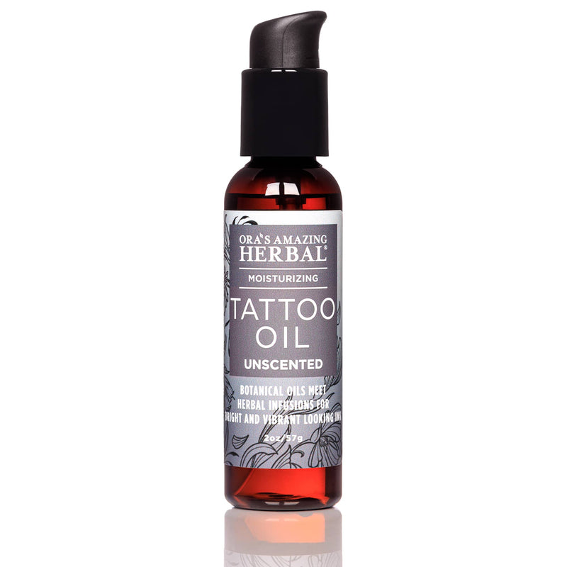 Oras Amazing Herbal Unscented Tattoo Oil, Fragrance Free Moisturizer For Tattoos, Heal New & Brighten Old, Soothe Itch, Moisturize, Men Women, Natural Oras Amazing Herbal Unscented Tattoo Oil, Fragrance Free Moisturizer For Tattoos, Heal New & Brighten Old, Soothe Itch, Moisturize, Men Women, Natural