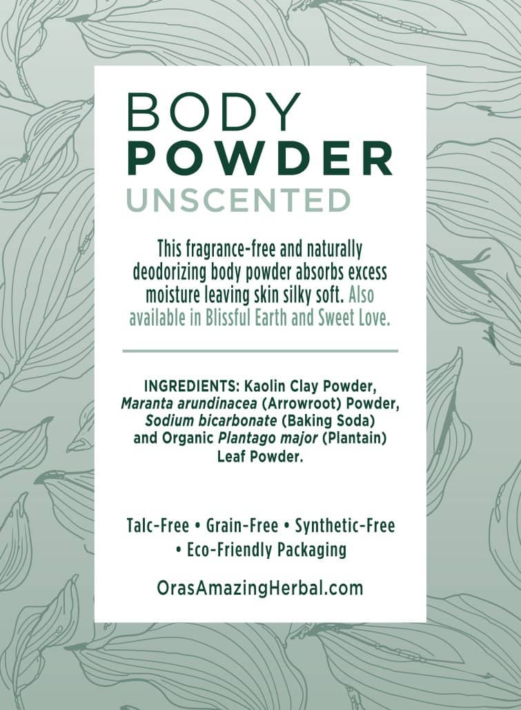 After Shower Powder and Oil Set, Unscented - Main Image